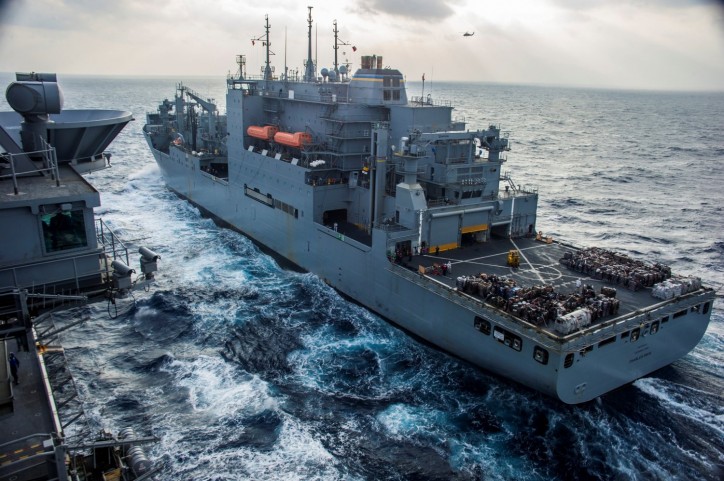 USNS Charles Drew (T-AKE-10) in the Indo-Asia-Pacific region