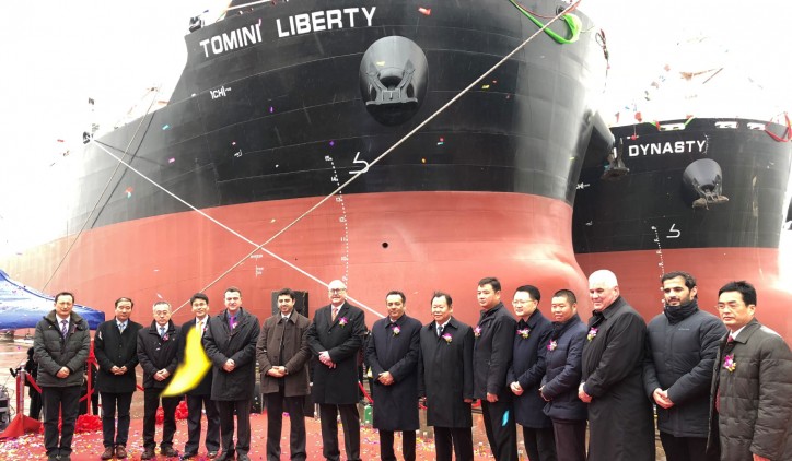 Three Ultramax newbuilds join Tomini Shipping fleet