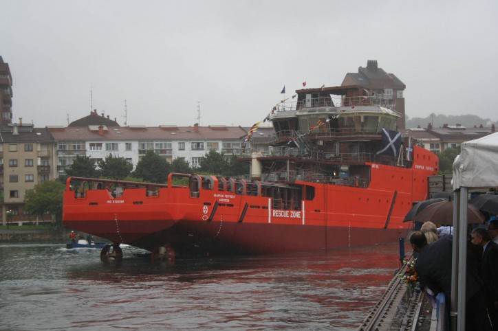 Craig Group Launched First Vessel of New Rescue Class