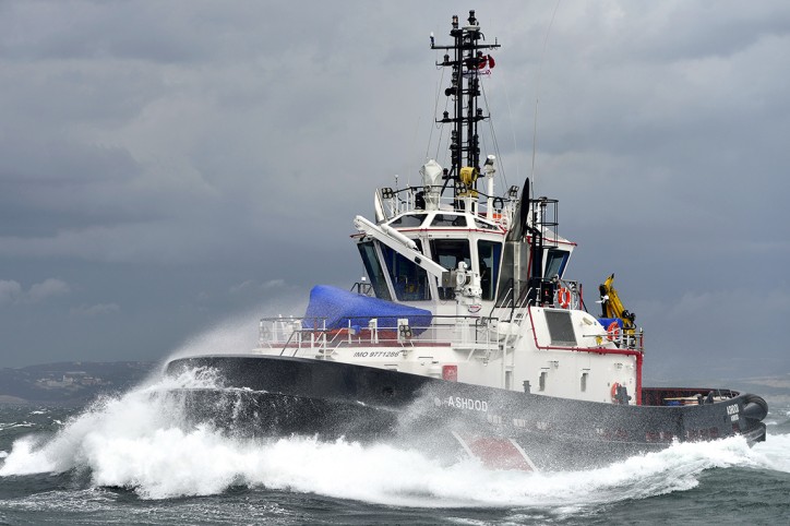 Second Sanmar VSP tug joins sister vessel in Israel