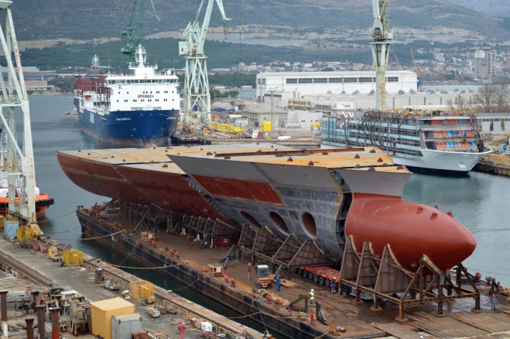 Brodosplit signed new contracts with Italian Fincantieri