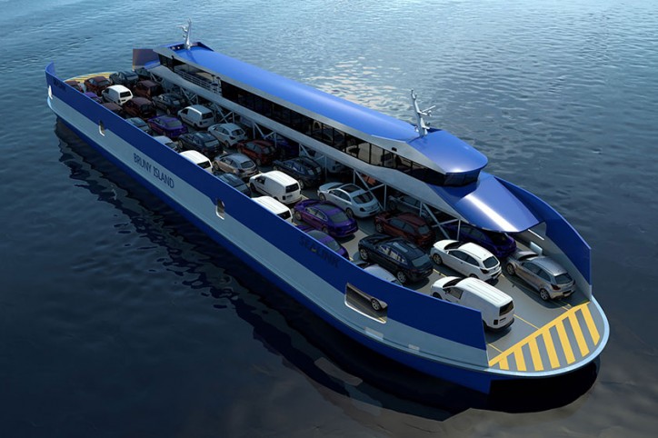 Incat Crowther to Design Double-Ended Ro-Pax Ferry