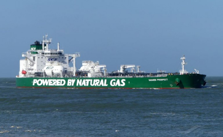 SCF marks the first year of operating LNG-fuelled oil tankers