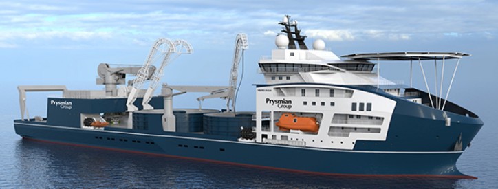 Vard secures contract for one cable laying vessel for Prysmian Group