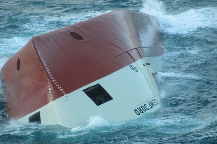 MAIB report on the capsize and loss of cement carrier Cemfjord published