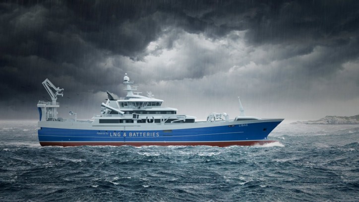 MAN to Equip World’s First LNG-Powered Fishing Trawler