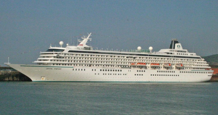 Crystal Cruises back to Dover