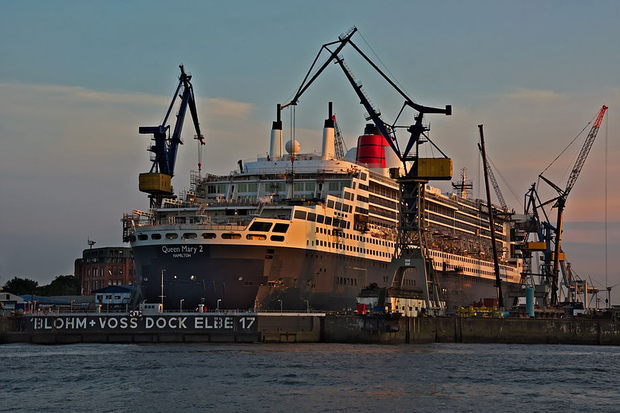 GE Completes Upgrade Service to One of the World’s Most Famous Ocean Liners, Queen Mary 2