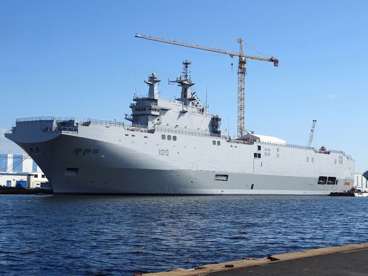 DCNS Delivers The First Mistral-Class Helicopter Carrier To The Egyptian Navy, The LHD Gamal Abdel Nasser