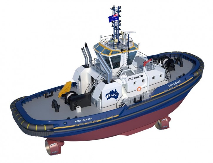 DAMEN Secures Order With FORTESCUE Metals Group For Six ART 85-32W Rotor Tugs