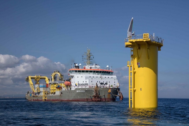 Boskalis Subsidiary VBMS Awarded Borssele Beta Export Cabling Contract