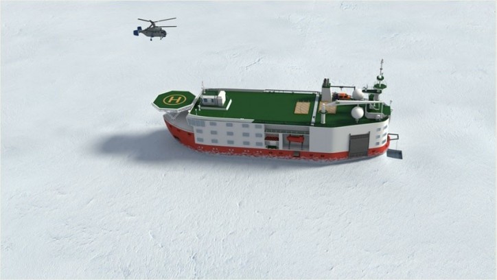 Russia starts development of €100 million North Pole research platform