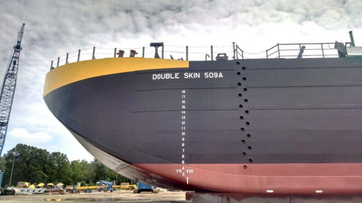 Double hull Oil Barge Delivered to Vane Brothers