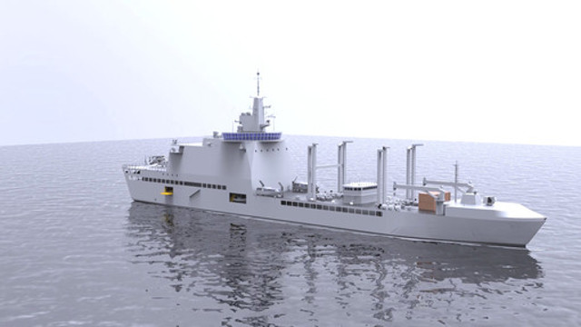 Fincantieri starts works on the logistic support unit for Italian Navy’s fleet