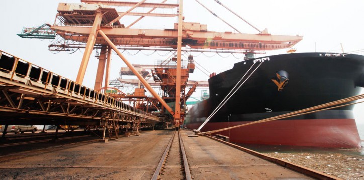 Largest Iron Ore Shipment Departs Port Hedland, Australia