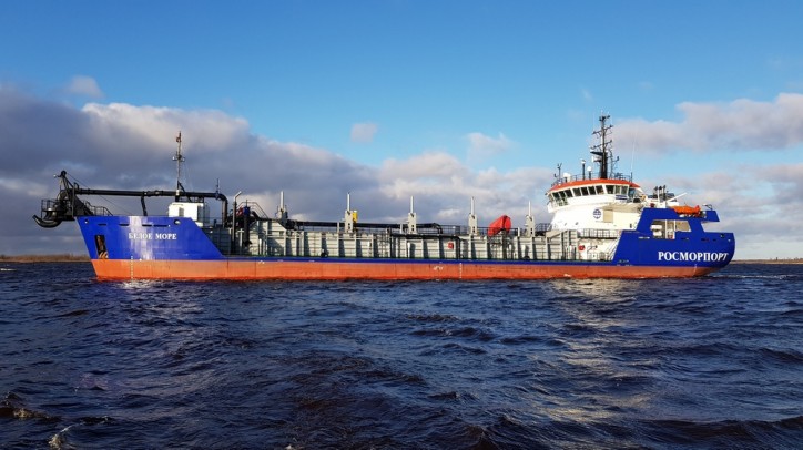 Fast delivery of Beloe More to complete job in Siberian harbour before winter