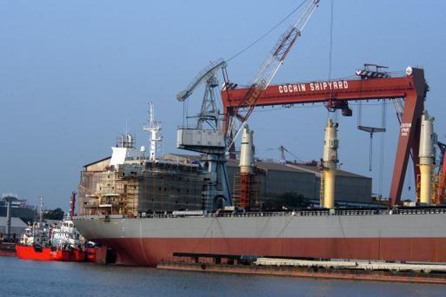 Cochin Shipyard, Global United Shipping India Bid to Make LNG Vessels for GAIL