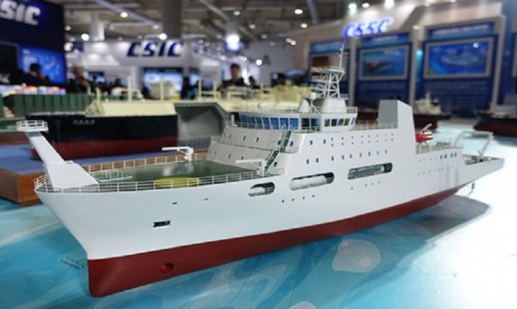 World’s largest silent research vessel built in China