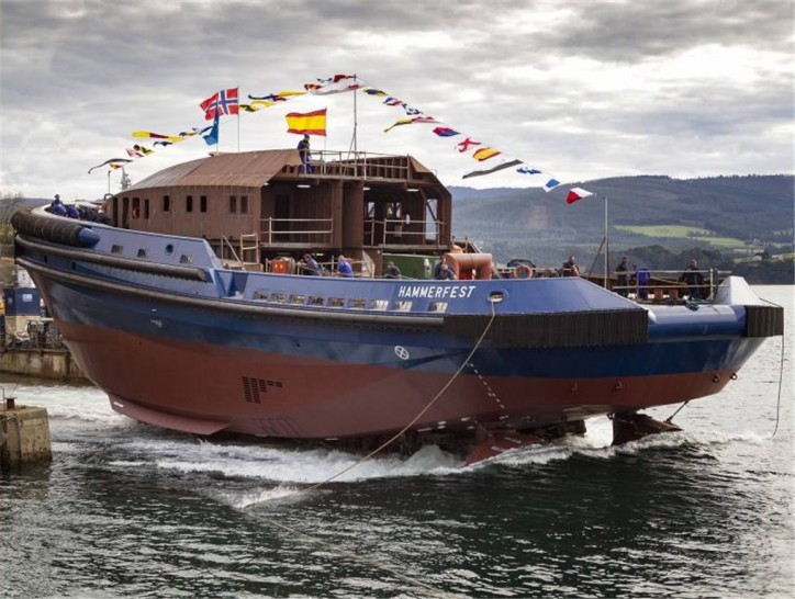 Astilleros Gondan Shipyard Launches the third Dual Fuel Tug ever built in Europe
