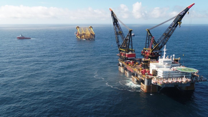 First sign of Johan Sverdrup emerging offshore
