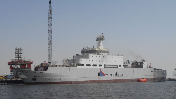 E-marine launches fifth cable-laying vessel in Dubai