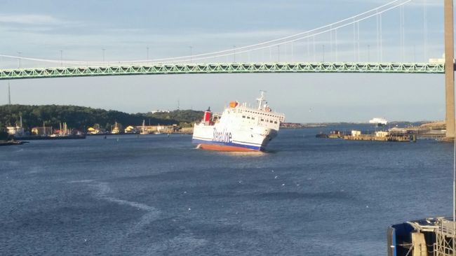 Swedish Ferry Stena Gothica listed heavily due to technical trouble