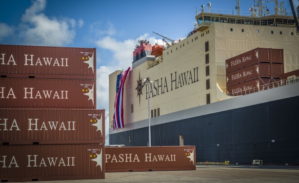 Pasha Hawaii Announces Order for Two New Containerships