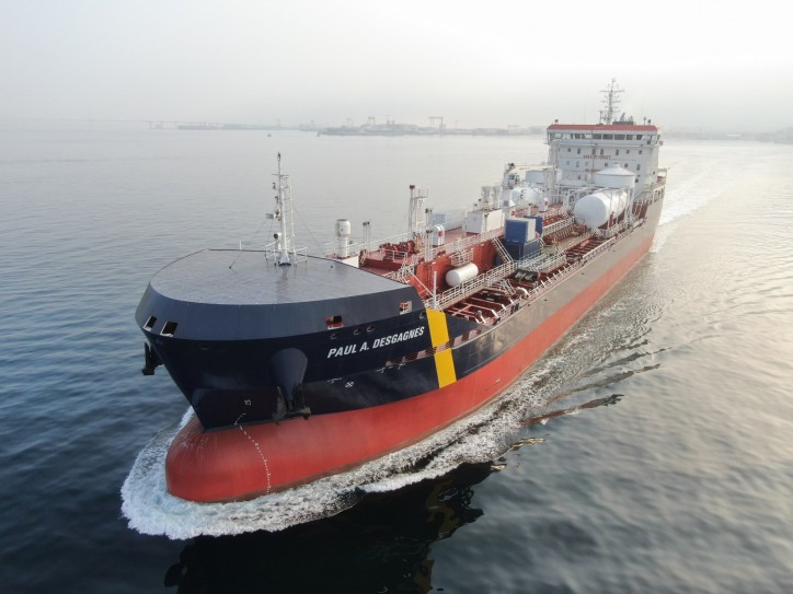 Desgagnés Takes Delivery of the MT Paul A. Desgagnés