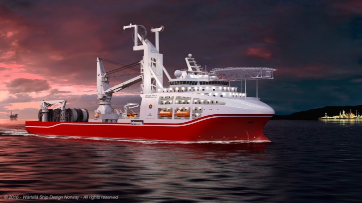 Wärtsilä to supply ship design for new type deep water dive support vessel