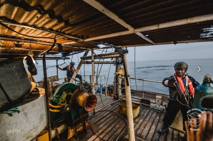 Sea Shepherd Helps Arrest Two Illegal Fishing Vessels