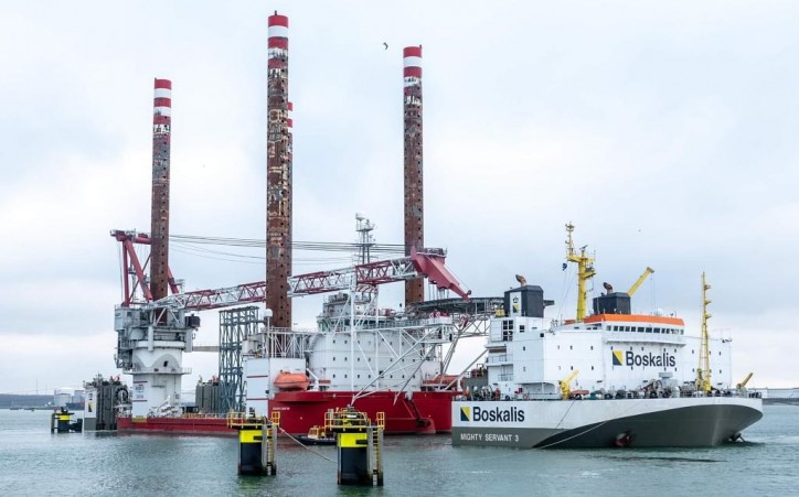 ICE-designed Wind Turbine Installation Vessel Heading for Taiwan