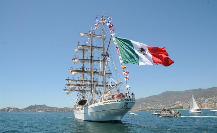Mexican Navy Training Ship Sets Sail for 14 countries