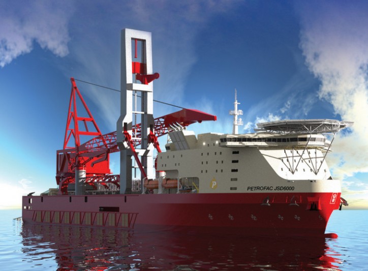 Petrofac sells JSD6000 vessel-project to ZPMC