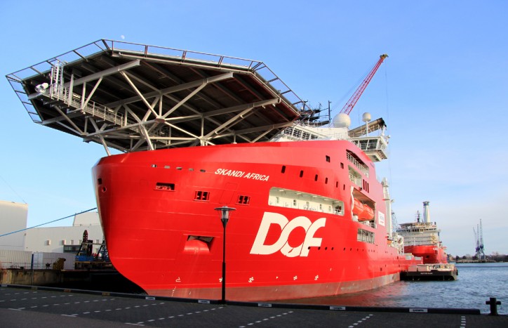 DOF Skandi Africa Receives Ship of The Year 2015 in Norway - VesselFinder