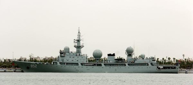 China Launches a New High-Tech Spy Ship