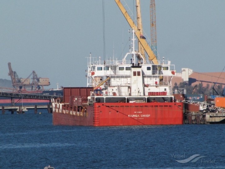 Cargo ship Kiunga Chief banned from Australian ports