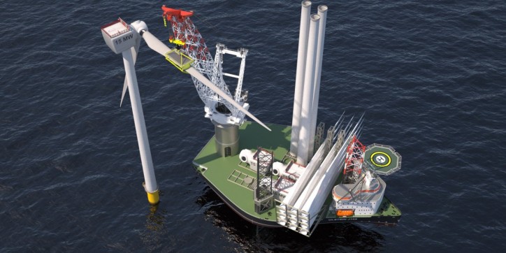 X-Jack Heavy Lift Jack-up Strengthens Ambitions In Offshore Wind