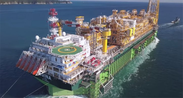 Egina FPSO arrives in Nigeria (Video)