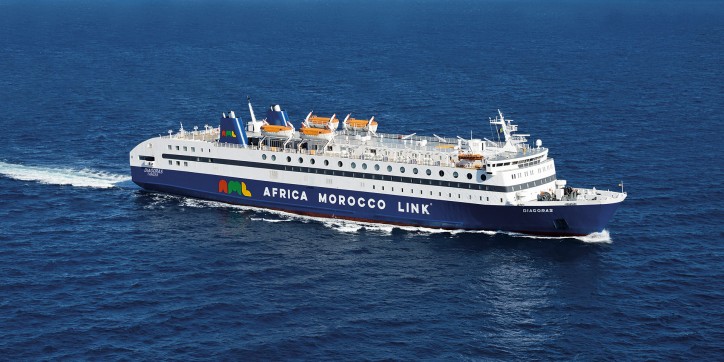 AML’s RoPax Diagoras starts direct service from Port Almeria to Morocco’s Nador