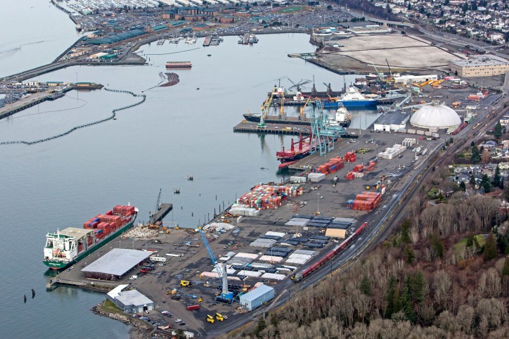 Port of Everett Breaks Ground on $36 Million South Terminal Wharf Modernization Project