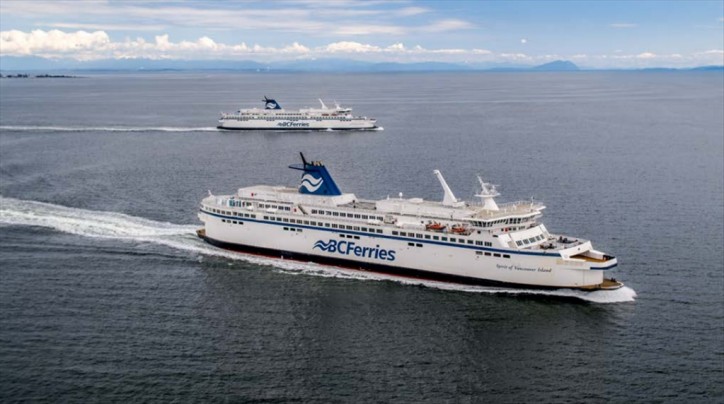 BC Ferries celebrated Earth Day with the return of the Spirit of Vancouver Island