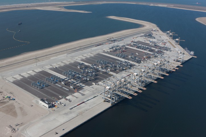 New Rail Terminal Opened By DP Word At Rotterdam World Gateway