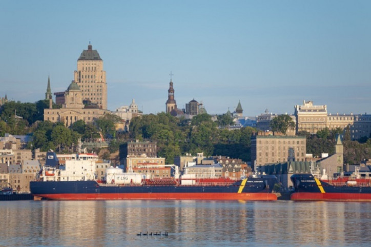 Desgagnés christens and inaugurates two polar class dual fuel/LNG vessels