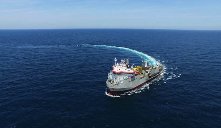 First rock installation vessel from AVIC