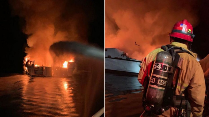 34 Presumed Dead after California boat fire, USCG suspends search