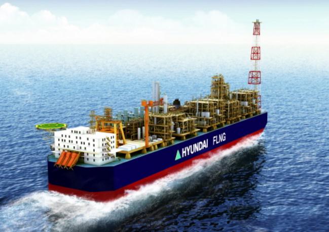 ABS Awards AIP for HHI FLNG Hull