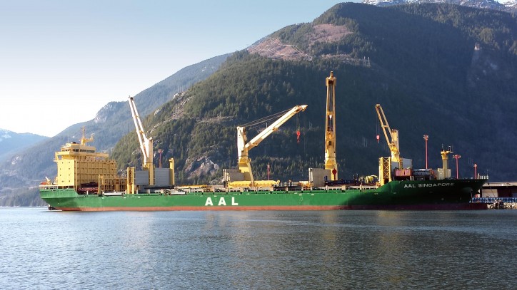 AAL Delivers ‘Mobile’ Grain Shiploader To Port Metro Vancouver