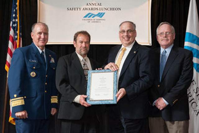 Ninety Six Crowley Vessels Honored with Jones F. Devlin Awards in Recognition of 639 Combined Years of Safe Operations