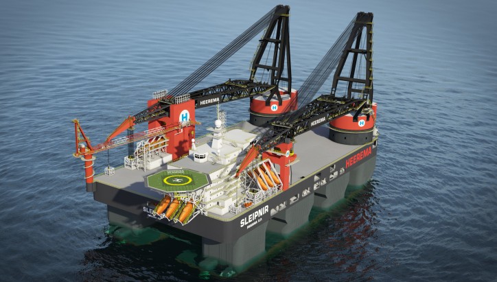 Heerema Awarded First Contracts for its new Crane Vessel Sleipnir