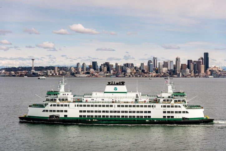 Third Olympic Class ferry joins WSF fleet